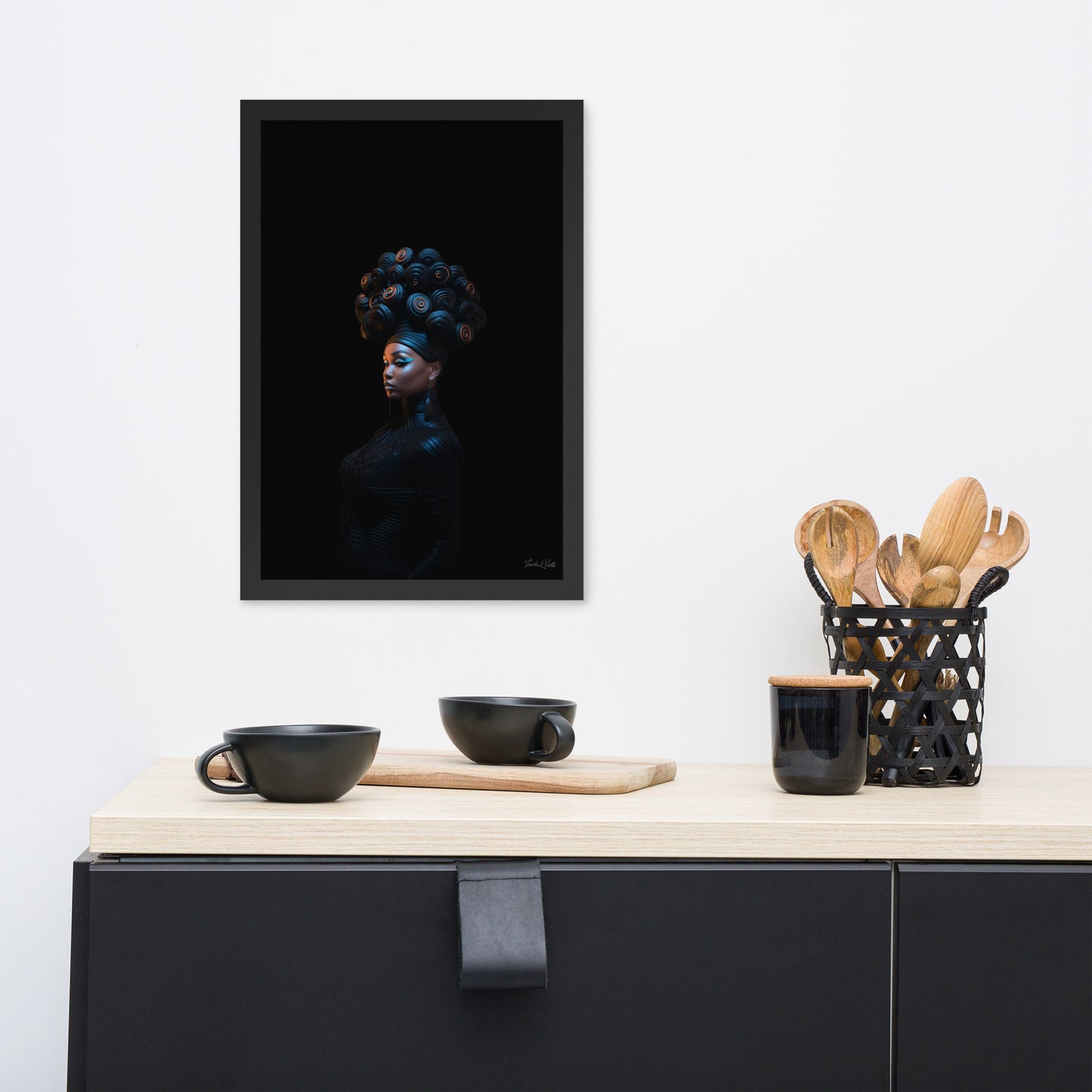 'Scaremonger' Framed Print