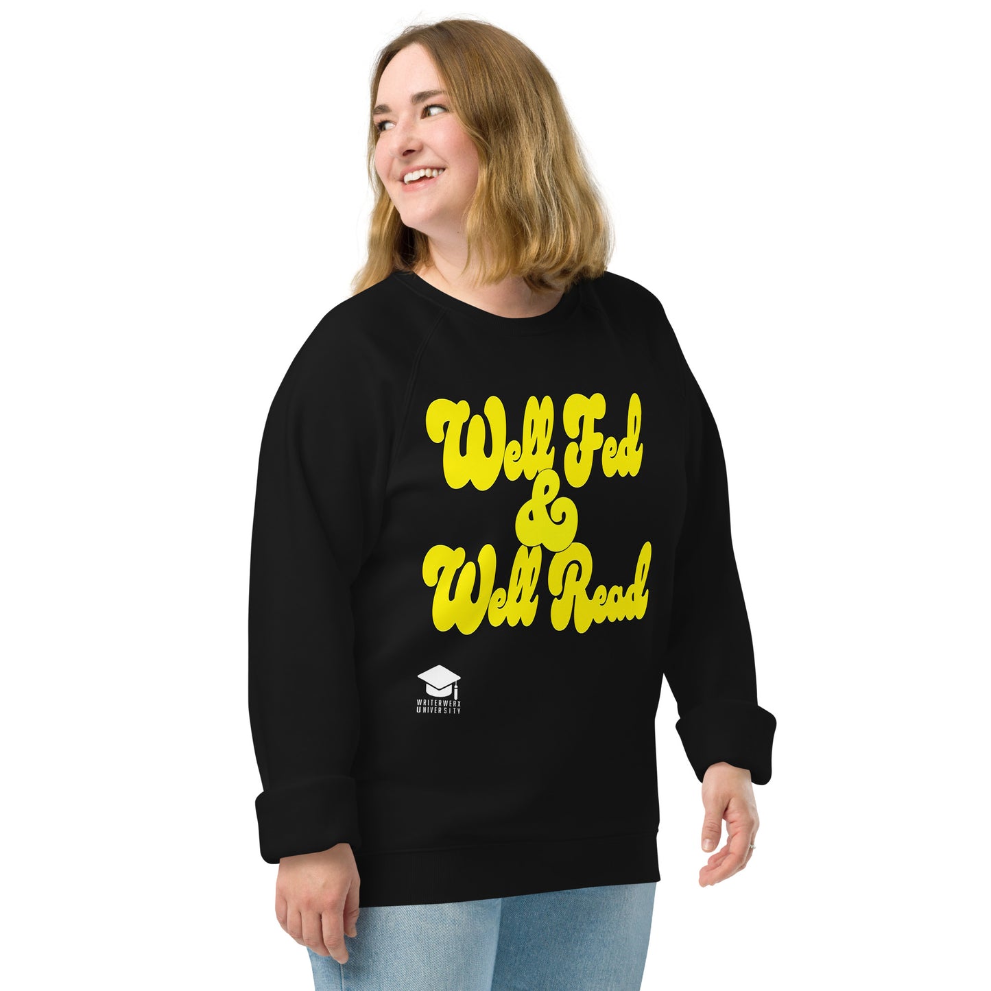 Well Fed & Well Read - Raglan Sweater